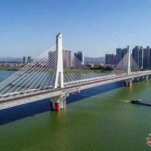 龍鳳和鳴，歐維姆纜索支座承起清遠洲心大橋