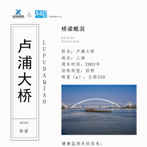 橋梁監(jiān)測館之盧浦大橋