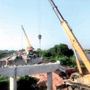 主線8座橋梁吊裝完畢，衢州沿江公路柯城段完工7成